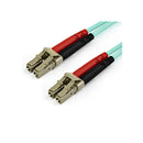 Startech Om4 Lc To Lc Multimode Duplex Fiber Optic Patch Cable
