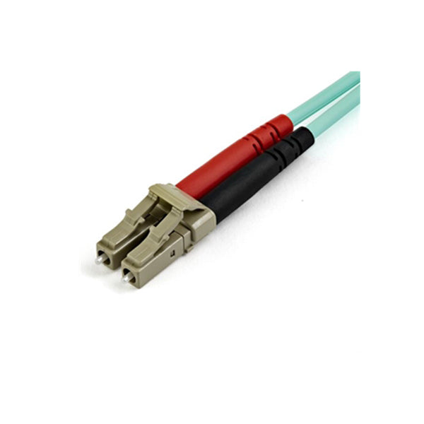 Startech Om4 Lc To Lc Multimode Duplex Fiber Optic Patch Cable