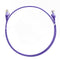 Cat 6 Rj45 Rj45 Ultra Thin Lszh Network Cables Purple