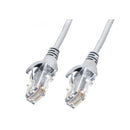 Cat 6 Rj45 Rj45 Ultra Thin Lszh Network Cables White