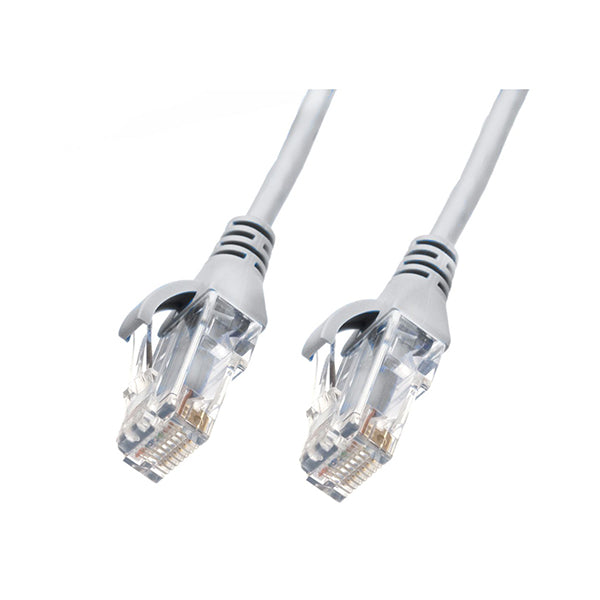 Cat 6 Rj45 Rj45 Ultra Thin Lszh Network Cables White