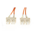 30M Sc Sc Om1 Multimode Fiber Optic Cable Orange