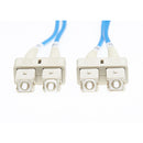 1M Sc Sc Om1 Multimode Fiber Optic Cable Blue