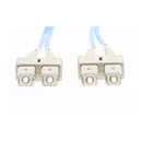 1M Sc Sc Om4 Multimode Fiber Optic Cable Blue