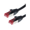 Cat 6A S FTP LSZH Ethernet Network Cable Black