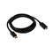 Displayport Male To Hdmi 2 Male Cable 4K2K At 60Hz Black