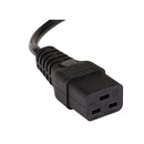 Iec C19 To C20 Power Cable 15A Black