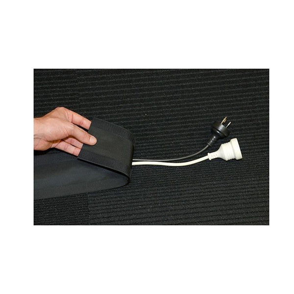 Cable Cover For Carpet Box Of 25 M Black