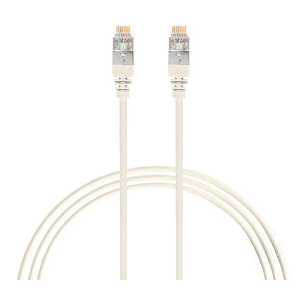 Cat 6A Rj45 S Ftp Thin Lszh 30 Awg Network Cable White