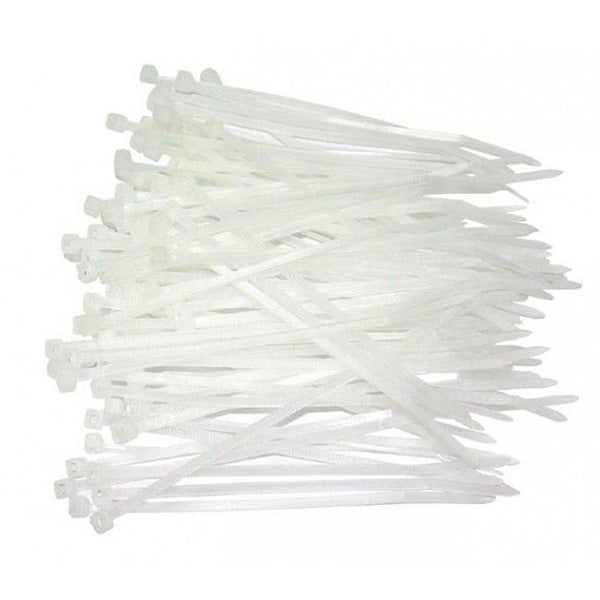 Cable Ties 100MmX2Mm 4 Inch Natural Bag Of 1000