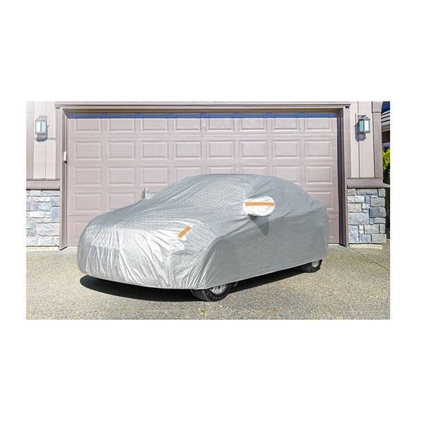 Aluminum Waterproof Car Cover For Hatchback And Sedan