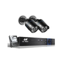 Cctv Security System 2Tb 4Ch Dvr 1080P 2 Camera Sets