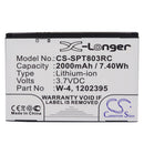 Cameron Sino Spt803Rc 2000Mah Battery Sierra Wireless Sprint Hotspot