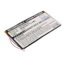 Cameron Sino Cwa2Sl 3600Mah Battery For Cowon Media Player