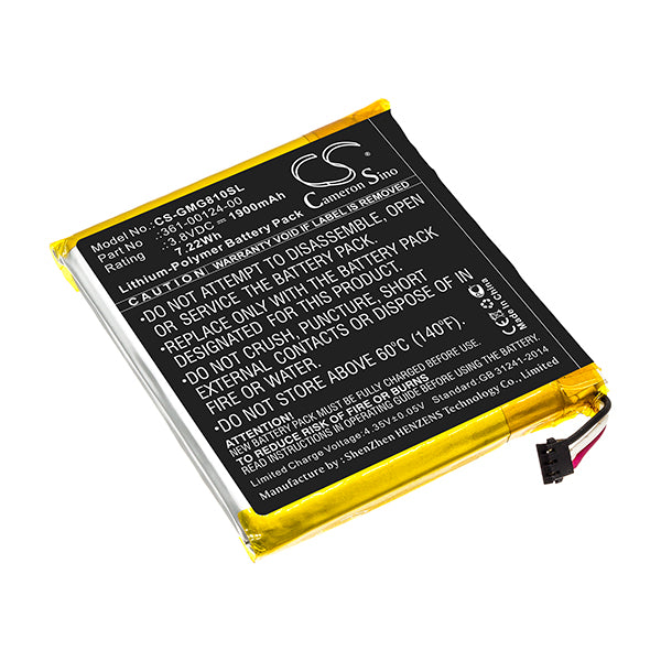 Cameron Sino Gmg810Sl Replacement Battery For Garmin Gps Navigator