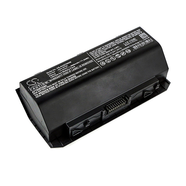 Cameron Sino Aug750Nb 4800Mah Battery For Asus Notebook Laptop