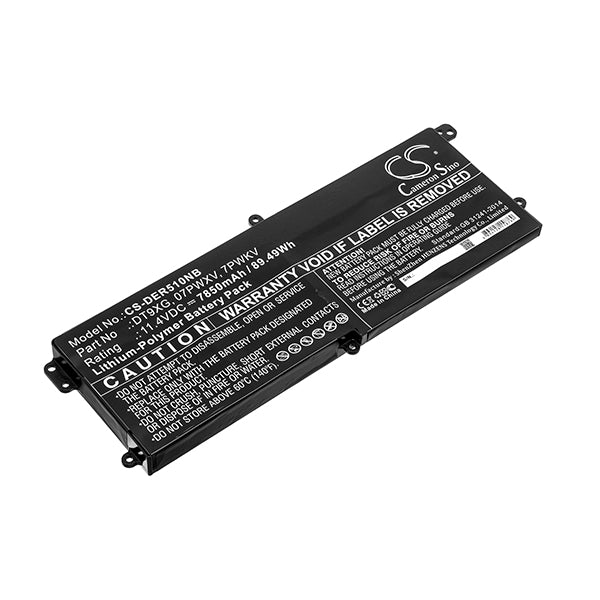 Cameron Sino Der510Nb 7850Mah Battery For Dell Notebook Laptop