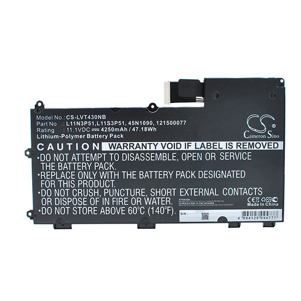 Cameron Sino Lvt430Nb 4250Mah Battery For Lenovo Notebook Laptop