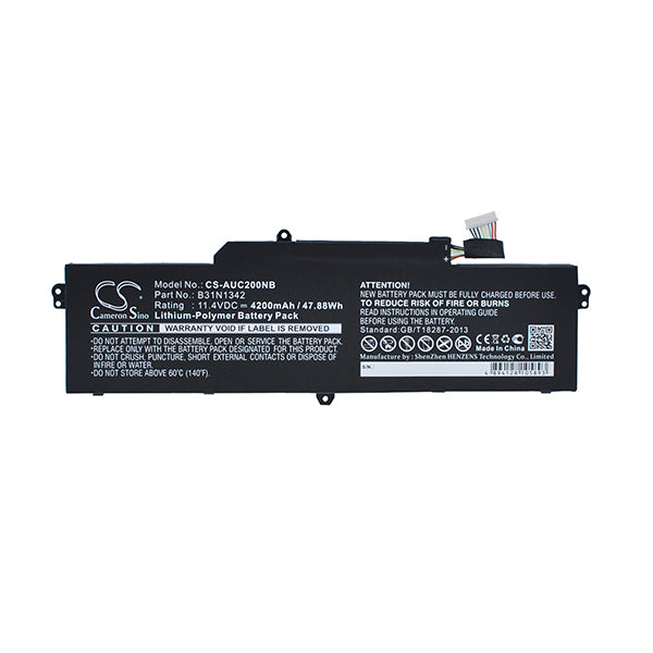 Cameron Sino Auc200Nb 4200Mah Battery For Asus Notebook Laptop