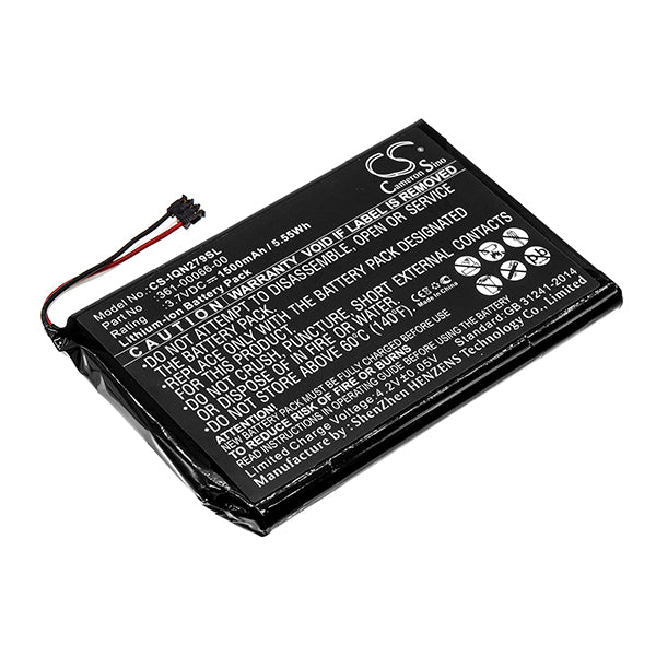 Cameron Sino Iqn279Sl Replacement Battery For Garmin Gps Navigator