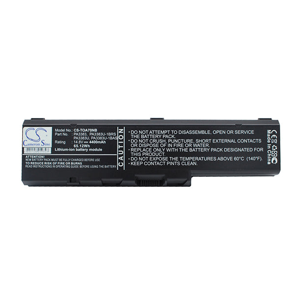 Cameron Sino Toa70Nb 4400Mah Battery For Toshiba Notebook Laptop