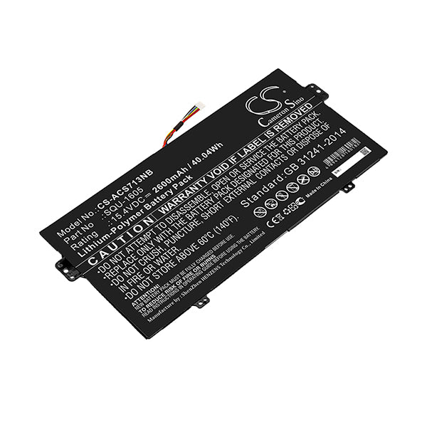 Cameron Sino Acs713Nb 2600Mah Battery For Acer Notebook Laptop