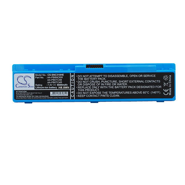 Cameron Sino Snc310He 6600Mah Battery For Samsung Notebook Laptop