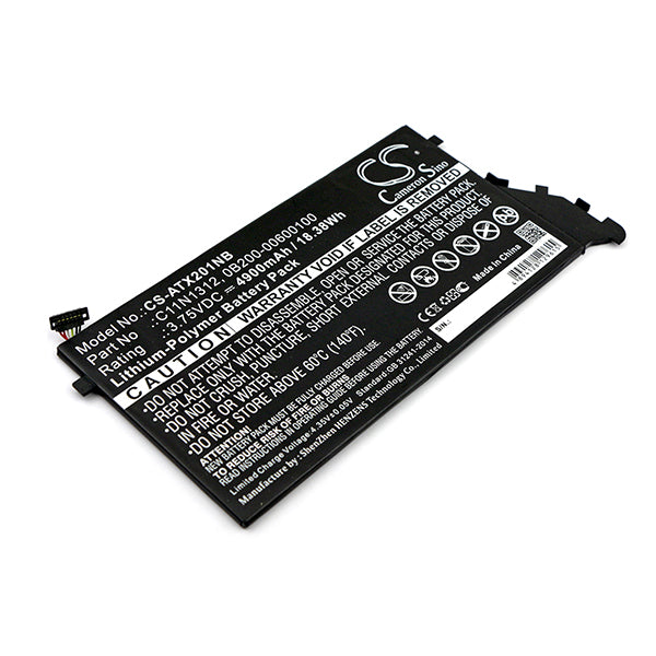 Cameron Sino Atx201Nb 4900Mah Battery For Asus Notebook Laptop