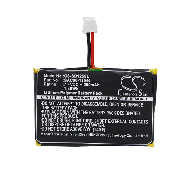 Cameron Sino Sd125Sl 200Mah Battery For Sportdog Dog Collar