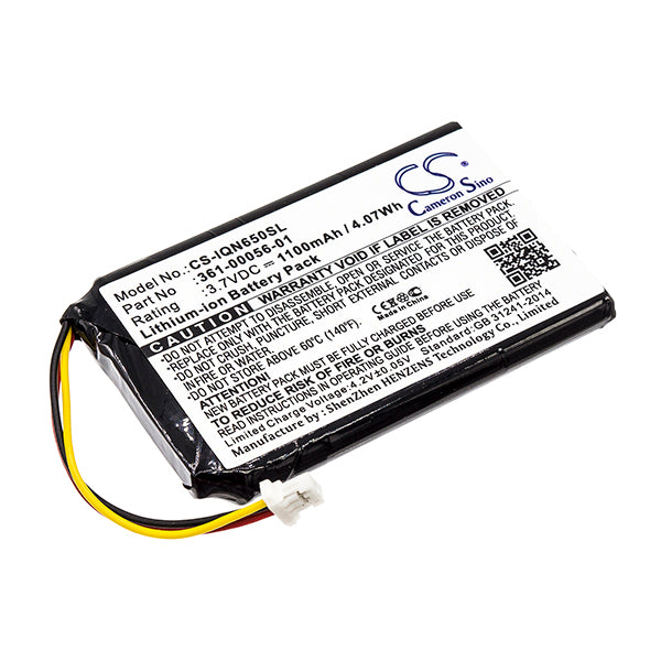 Cameron Sino Iqn650Sl Replacement Battery For Garmin Gps Navigator