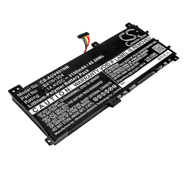 Cameron Sino Auv451Nb 3150Mah Battery For Asus Notebook Laptop