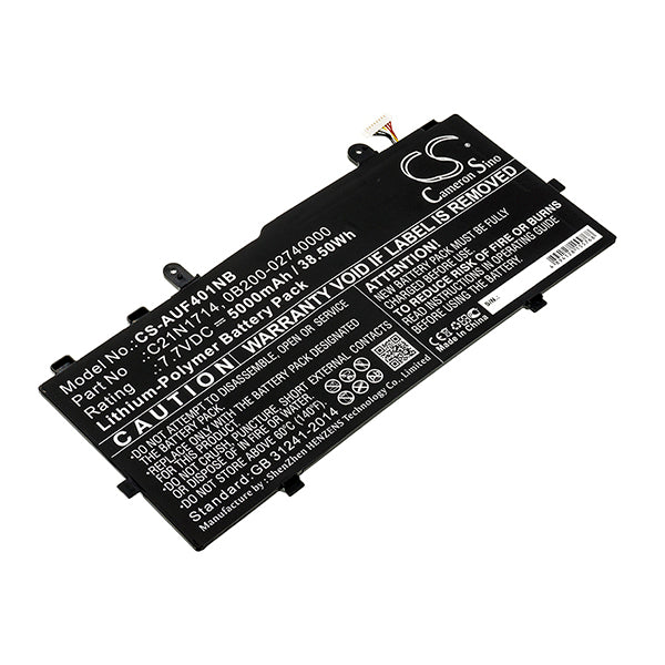 Cameron Sino Auf401Nb 5000Mah Battery For Asus Notebook Laptop