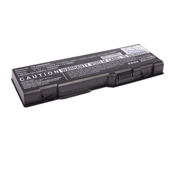 Cameron Sino De6000Hl 6600Mah Battery For Dell Notebook Laptop