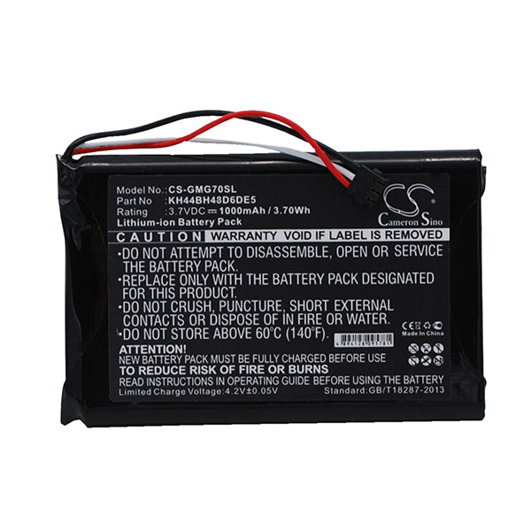 Cameron Sino Gmg70Sl Replacement Battery For Garmin Gps Navigator