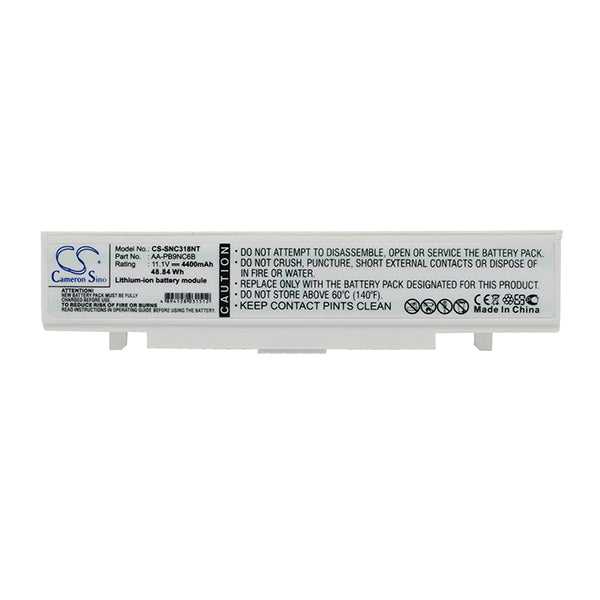 Cameron Sino Snc318Nt 4400Mah Battery For Samsung Notebook Laptop
