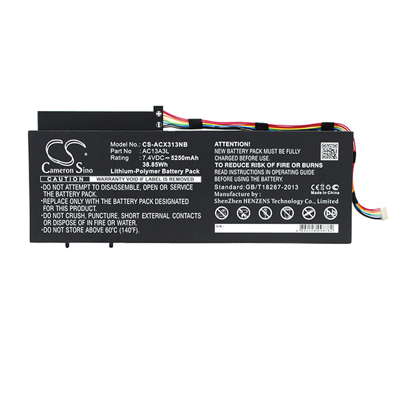 Cameron Sino Acx313Nb 5250Mah Battery For Acer Notebook Laptop