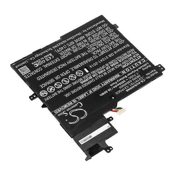 Cameron Sino Aus406Nb 5000Mah Battery For Asus Notebook Laptop