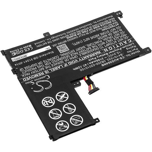 Cameron Sino Aug504Nb 3100Mah Battery For Asus Notebook Laptop