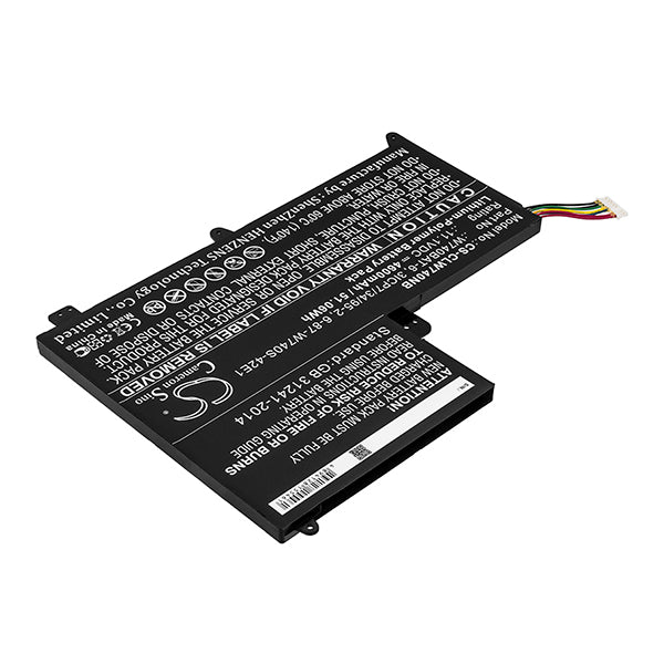 Cameron Sino Clw740Nb 4600Mah Battery Clevo Terrans Force Sager Laptop