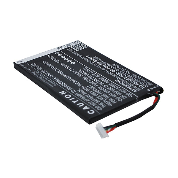 Cameron Sino Bnr003Sl Battery For Barnes And Noble Ebook E Reader