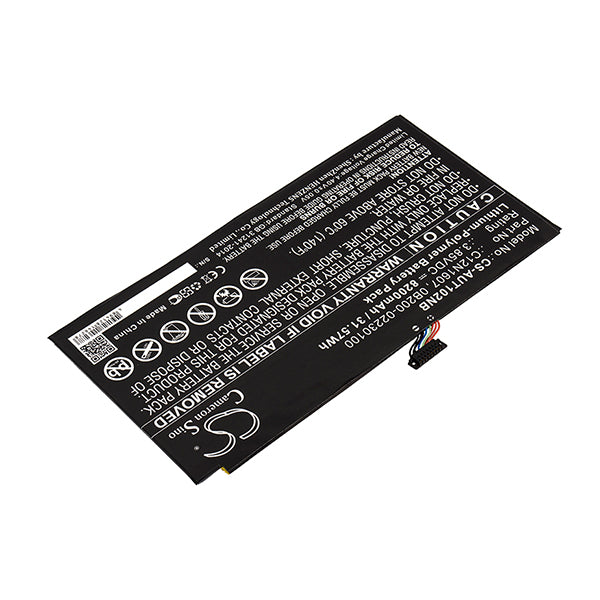 Cameron Sino Aut102Nb 8200Mah Battery For Asus Notebook Laptop