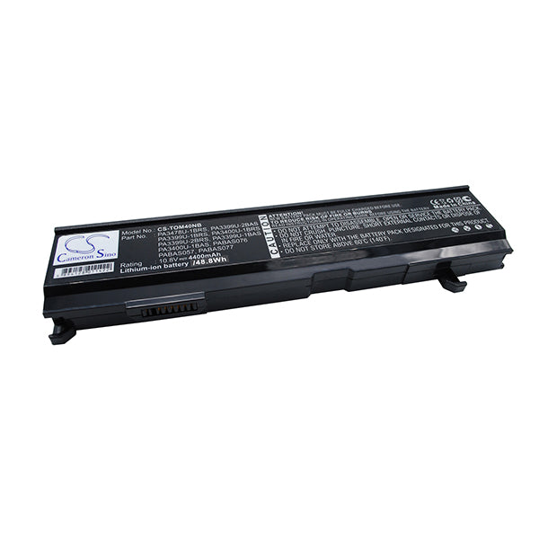 Cameron Sino Tom40Nb 4400Mah Battery For Toshiba Notebook Laptop