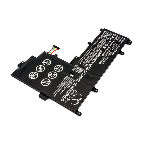 Cameron Sino Auc202Nb 4900Mah Battery For Asus Notebook Laptop