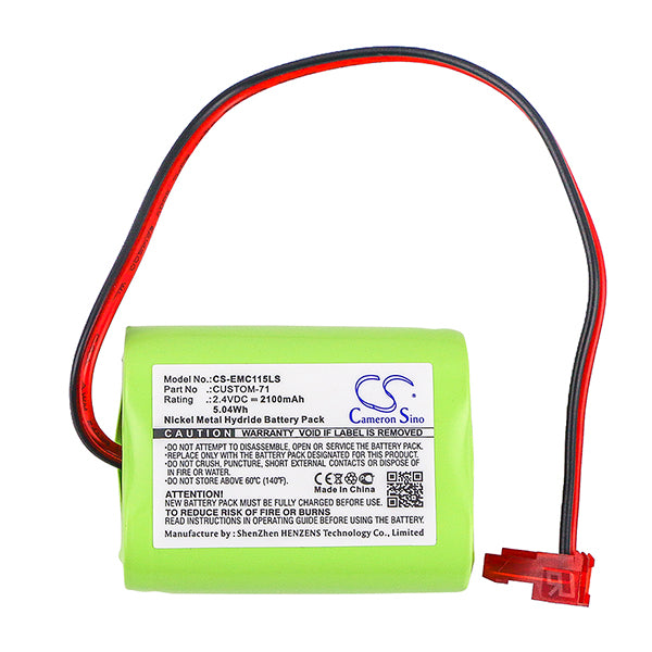 Cameron Sino Emc115Ls Battery For Interstate Emergency Lighting