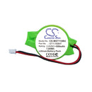 Cameron Sino Mgt110Bu 550Mah Battery For Mitsubishi Cmos Backup