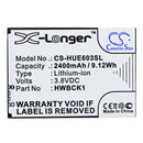 Cameron Sino Hue603Sl 2400Mah Battery For Huawei Hotspot