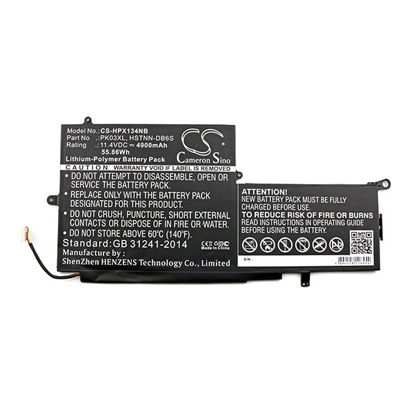 Cameron Sino Hpx134Nb 4900Mah Battery For HP Notebook Laptop