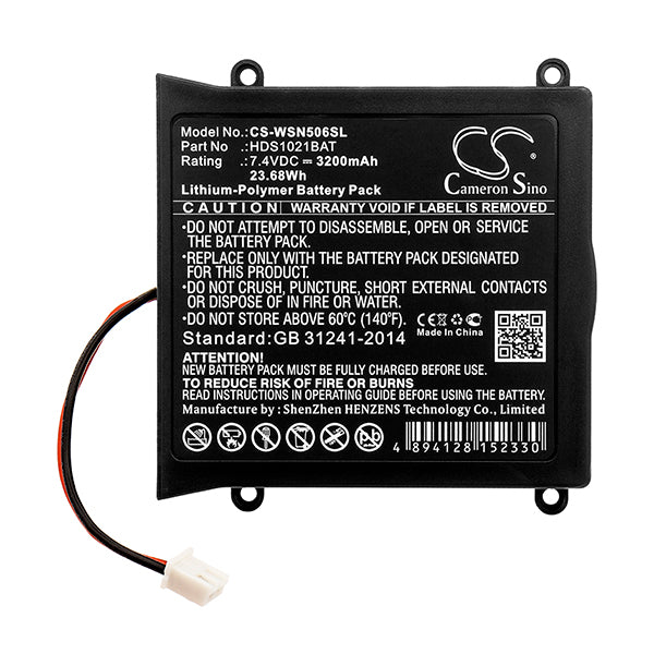 Cameron Sino Wsn506Sl 3200Mah Battery For Owon Survey Test Equipment