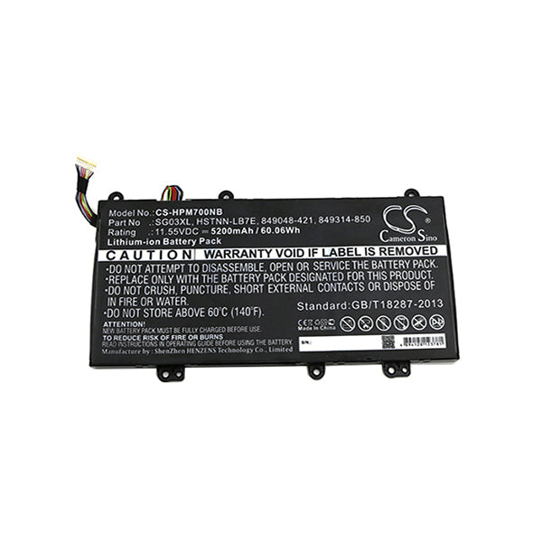 Cameron Sino Hpm700Nb 5200Mah Battery For HP Notebook Laptop