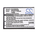 Cameron Sino Hue557Sl 1150Mah Battery For Huawei Hotspot